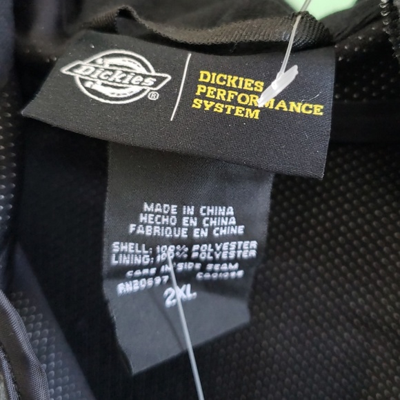 NWT Dickies performance fleece grey jacket 2X - Picture 5 of 7